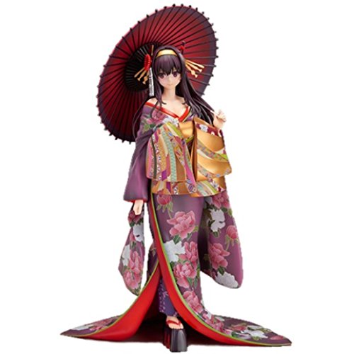 【中古】【未使用・未開封品】冴えない彼女の育てかた 霞ヶ丘詩羽 和服ver. 1/8 完成品フィギュア(アニプレックスプラス限定)