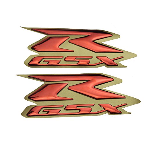 【中古】【未使用・未開封品】PRO-KODASKIN オートバイ 3D Raise GSXR ステッカー エンブレム デカール スズキ GSXR1000 GSXR750 GSXR600用 (レッド)