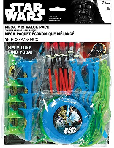 【中古】【未使用・未開封品】Amscan - スターウォーズ クラシック メガ フェイバーミックス (48) Pack of 48 AM398592|AJIMURA-SHOP