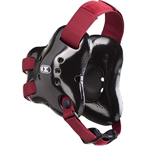 【中古】【未使用・未開封品】(Black/Cardinal) - Cliff Keen Fusion Headgear