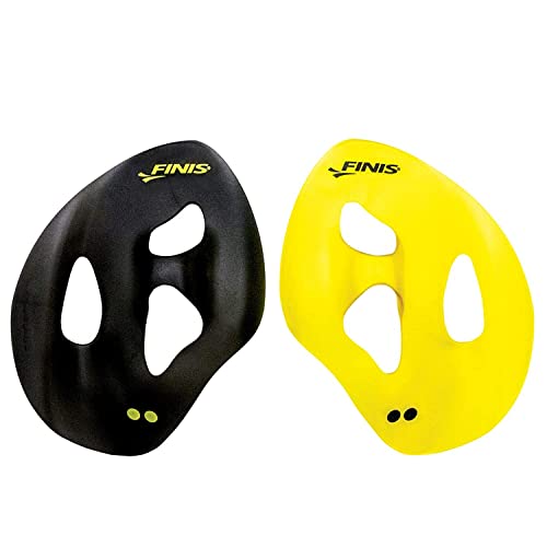 【中古】【未使用・未開封品】(Small, Black / Gold) - FINIS Iso Paddle