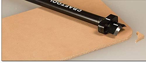 【中古】【未使用・未開封品】Tandy Leather Craftool Corner Round Punch Large 1-1/8\