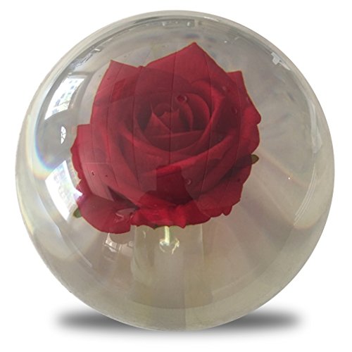 【中古】【未使用・未開封品】クリアレッドローズBowling ball- 14lbs｜AJIMURA-SHOP