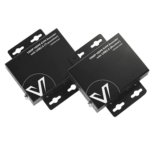 【中古】【未当てはめる・未開封品】AV Access HDMI KVM USB エクステンダー 大層らしい Cat5e/6/6a/7 260フィート/80m、2 USB 2.0 界面、繋ぎ アンド かき鳴らす、１番ウッド不必要、完全の