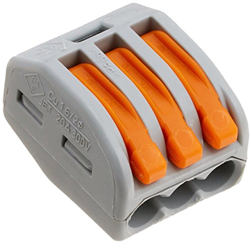 【中古】【未使用・未開封品】?222-413 レバーナット3導体コンパクトコネクター Pack of 500|AJIMURA-SHOP