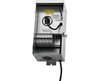 【中古】【未使用・未開封品】Kichler 15CS300SS Landscape Transformer, Stainless Steel