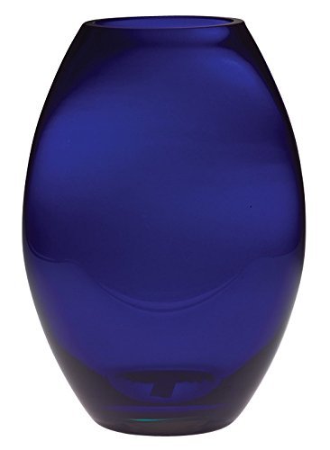 【中古】【未使用・未開封品】Barski Glass ハンドメイド 高さ10インチ 高さ10インチ バレル花瓶 コバルトブルー ヨーロッパ製｜AJIMURA-SHOP 39,034円