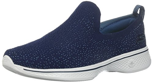 【中古】【未使用・未開封品】Skechers Performance レディース Go Walk 4-Gifted スニーカー US サイズ: 5.5 Wide カラー: ブルー
