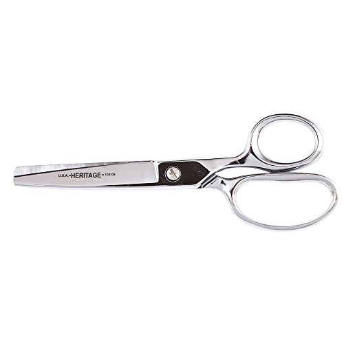 【中古】【未使用・未開封品】Klein Tools (クラインツールズ) 108XB ハサミ ストレートトリマー 鋭い先端付き ほぼすべての生地に対応 クロム 7-3/4インチ