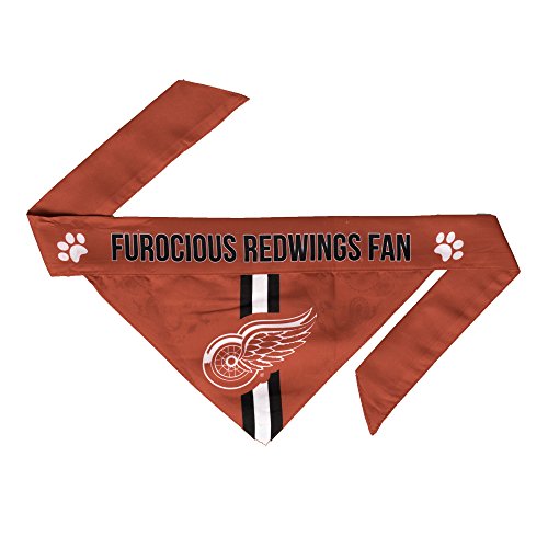 【中古】【未当て嵌める・未開封品】(Detroit Red Wings, Medium) - NHL Pet Bandanna