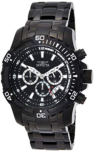 【中古】【未使用・未開封品】Invicta Men's 'Pro Diver' Quartz Stainless Steel Casual Watch%ｶﾝﾏ% Color:Black (Model: 24858)｜AJIMURA-SHOP