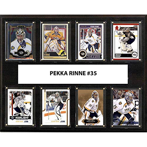 【中古】【未使用・未開封品】NHL Nashville PredatorsメンズPekka Rinne 8-cardプラーク、ブラウン