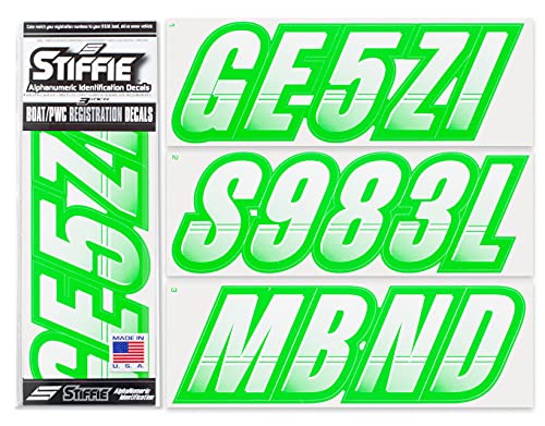 【中古】【未使用・未開封品】STIFFIE Techtronホワイト/Electric Green 3?\
