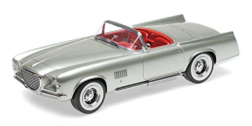 【中古】【未当て嵌める・未開封品】Minichamps - 107143030 - V?hicule Miniature - Chrysler Ghia Falcon - 1955 - Echelle 1/18, Argent