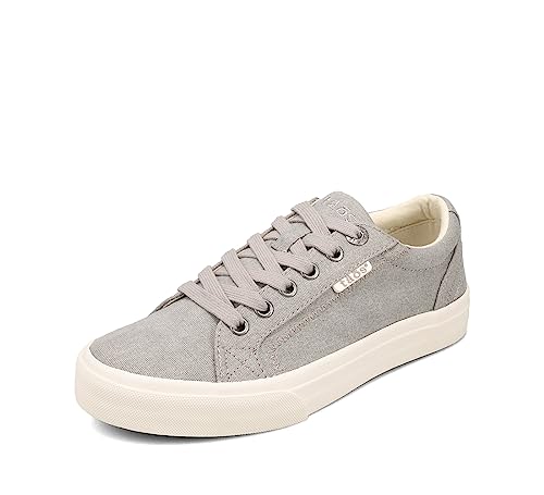 【中古】【未使用・未開封品】Taos Footwear レディース Plim Soul スニーカー US サイズ: 6 カラー: グレー