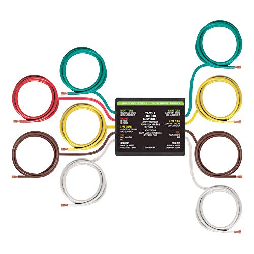 【中古】【未使用・未開封品】CURT 56424 24ボルト スプライスイン トレーラー テールライトコンバーター トラック バス キャブ シャーシ用
