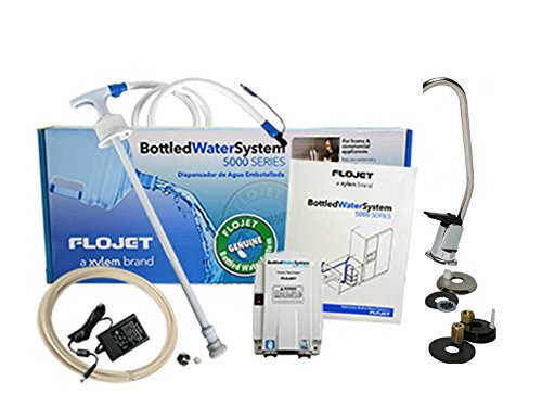 【中古】【未当てはめる・未開封品】FloJet BW5000 瓶入り口・入口水取り合わせとクロームロングリーチ水道の栓一揃いの道具