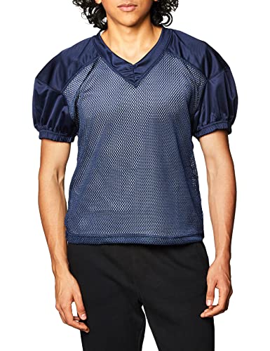 【中古】【未使用・未開封品】(X-Large, Navy) - CHAMPRO Stretch Polyester Practise Football Jersey