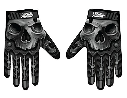【中古】【未使用・未開封品】Lethal Threat GL15004XL メンズグローブ(スカルメンズハンド)(ブラック、XL) 1パック