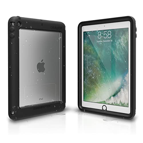 【中古】【未使用・未開封品】Catalyst 防水ケース iPad 9.7インチ用 耐衝撃 落下防止 保護ケース iPad 第6世代対応 高品質カバー 高感度 マルチポジションスタンド ブラック