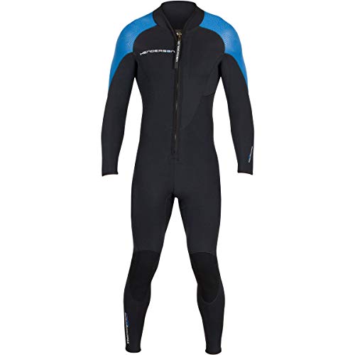 【中古】【未使用・未開封品】メンズThermoprene Proウェットスーツ3?mm Front Zip Fullsuitブラック/ブルー｜AJIMURA-SHOP
