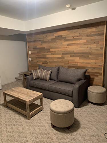 【中古】【未使用・未開封品】timberchic、ピールとスティック、Reclaimed Wood、Sandy Beach 20?Sq/ft 3 Inch Timberchic Sandy Beach