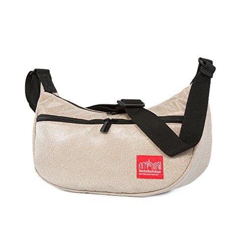 【中古】【未当て嵌める・未開封品】Manhattan Portage ミッドナイトクレセントストリートショルダーバッグ US 大いさ: S 色合い: ベージュ 靴-その他