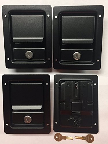 【中古】【未使用・未開封品】M998 HUMVEE HMMWV H-1 シングルロックドアハンドルラッチ - ブラック - 4個セット｜AJIMURA-SHOP