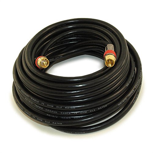 【中古】【未使用・未開封品】mycablemart 1ワイヤ、35?ft RCAプレミアムデジタルオーディオサブウーファー/ビデオケーブルで壁