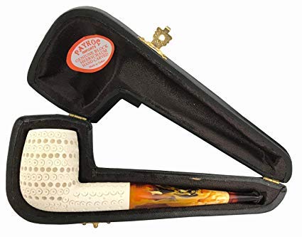 【中古】【未当て嵌める・未開封品】ラティスStraight白いことトルコMeerschaum配管 靴-その他