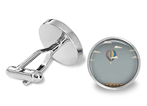 【中古】【未使用・未開封品】ホットエアバルーンCufflinks
