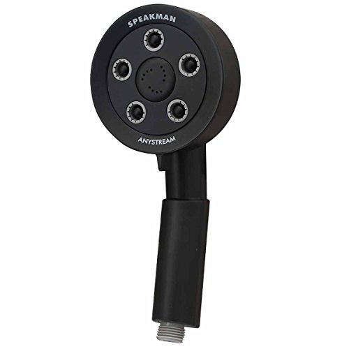 【中古】【未当てはめる・未開封品】Speakman VS-3010-MB Neo Anystream 多役立つことハンドヘルドシャワーヘッド 2.5GPM つや消し黒いこと