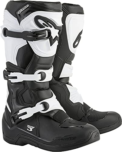 【中古】【未使用・未開封品】Alpinestars 2013018-12-11 メンズ Tech 3 モトクロスブーツ ブラック/ホワイト 11｜AJIMURA-SHOP