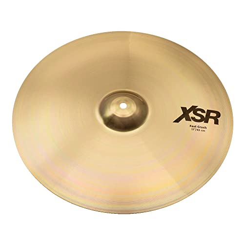 【中古】【未使用・未開封品】Sabian XSR 17" Fast Crash Cymbal, Brilliant Finish, (XSR1707B)｜AJIMURA-SHOP
