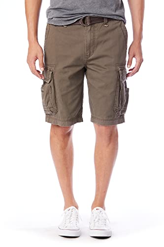 【中古】【未使用・未開封品】UnionbayメンズSurvivor Belted Cargo short-regとビッグとトールサイズ カラー: グレイ｜AJIMURA-SHOP