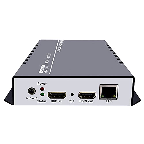 【中古】【未使用・未開封品】iseevy HD 1080P HDMIビデオエンコーダー H.264 IPTVエンコーダー ループアウト付き IPTVライブストリーム放送対応 SRT RTMP RTMPS RTSP UDP RTP