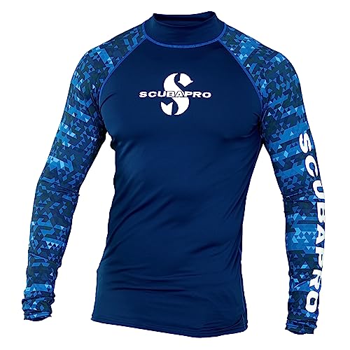 【中古】【未使用・未開封品】ScubaPro メンズUPF 50長袖ラッシュガード 2X-Large|AJIMURA-SHOP