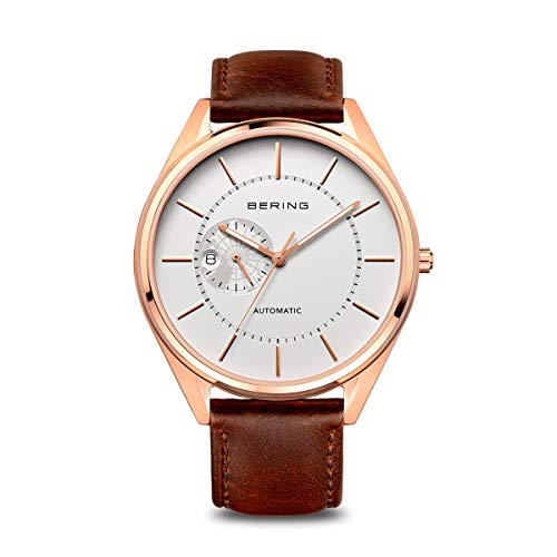 【中古】【未当てはめる・未開封品】BERING Time | メンズウォッチ 16243-564 | 43粍 容れもの | 自動小銃寄せあわせ | カーフスキンレザーストラップ | 傷つきにくいサファイアクリスタ