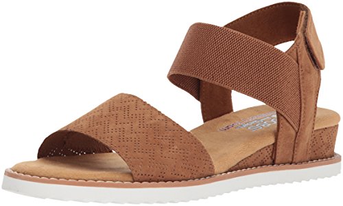 【中古】【未当て嵌める・未開封品】Skechers レディース Desert Kiss 色つや: 赤銅色