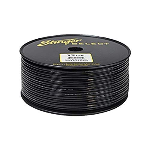 【中古】【未使用・未開封品】Stinger SSVLS122B 12Ga ブラックスピーカーワイヤー 250フィート
