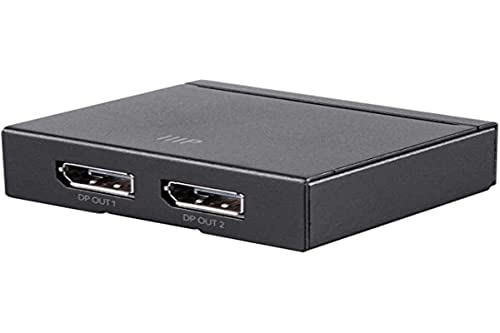 【中古】【未当て嵌める・未開封品】Monoprice 124567 1x2 ディスプレイポートスプリッター 4K@60サイクル 21.6Gbps 黒いこと