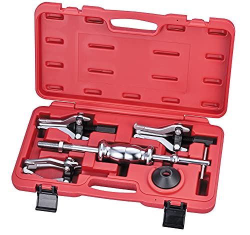 【中古】【未当て嵌める・未開封品】kaupa-11-slide鉄槌 Slide Hammer Gear Set しろがね色 AMZPC0009