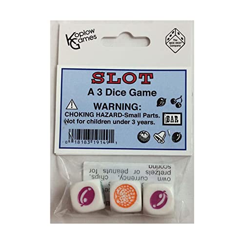 【中古】【未使用・未開封品】d6 Slot Dice Game (3)