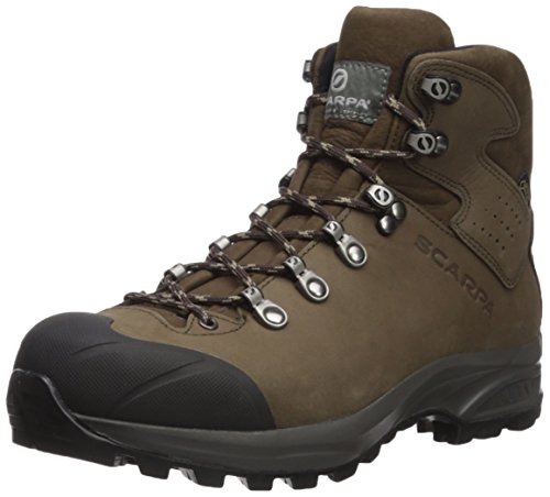 【中古】【未当て嵌める・未開封品】SCARPA レディース Kailash Plus GTX 雨合羽 ゴアテックスレザーブーツ うしろ側荷造りや山歩き用, 暗然たる赤銅色, 8.5-9 Women/7.5-8 Men