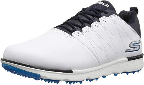 【中古】【未使用・未開封品】Skechers メンズ Go Golf Elite 3 シューズ, ホワイト/ネイビー, 8.5 Wide｜AJIMURA-SHOP