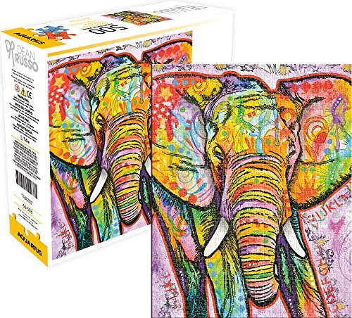 【中古】【未使用・未開封品】Aquarius Dean Russo Elephant As Jigsaw Puzzle (500 Piece)｜AJIMURA-SHOP