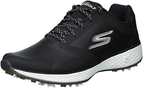 【中古】【未当て嵌める・未開封品】Skechers レディース Go Golf Pro シューズ, 黒いこと/白いこと, 7