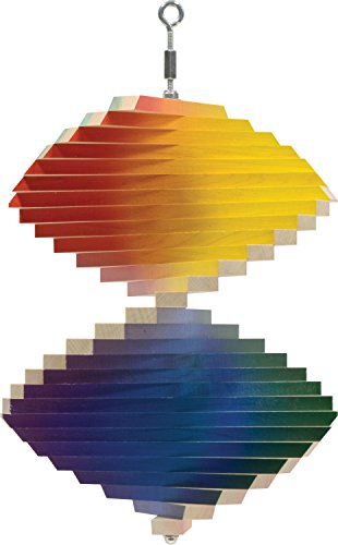 【中古】【未使用・未開封品】(Rainbow Colors) - Rainbow Wood Wind Spinner - Made in USA|AJIMURA-SHOP