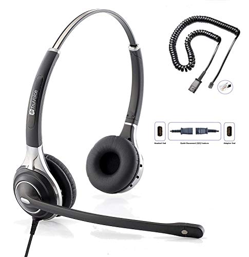 【中古】【未使用・未開封品】TruVoice HD-750 プレミアムヘッドセット ノイズキャンセリングマイクとHDスピーカー付き - Mitel Nortel Avaya Polycom Shoretel Aastra Digium|AJIMURA-SHOP