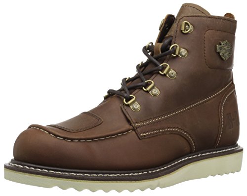 【中古】【未当て嵌める・未開封品】[Harley-Davidson] Men\u0027s Hagerman 5.5-Inch Motorcycle Boots D93470 (Brown, 9.5)